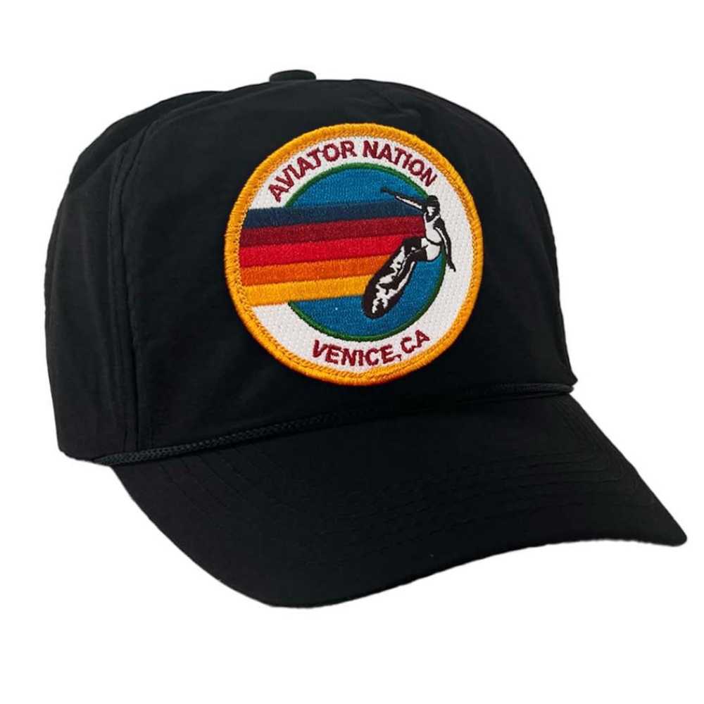 SIGNATURE VENICE VINTAGE NYLON TRUCKER HAT
